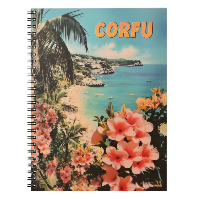 Carnet Corfou vintage (Devant)