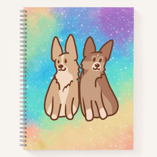 Carnet Corgi Buddies (Devant)