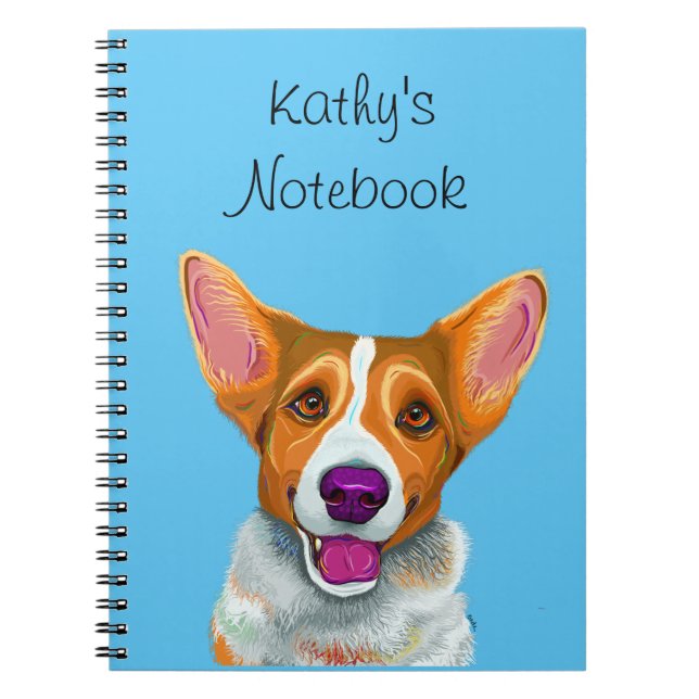 Carnet Corgi, c'est tout ce que l'on entend (Devant)