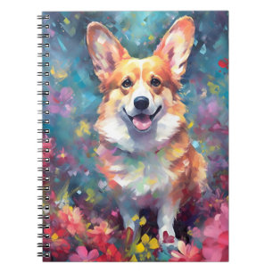 Carnet Corgi couleur