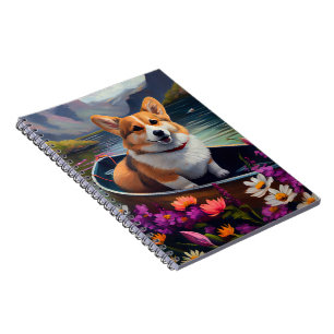Carnet Corgi sur une pagaie : une aventure Pittoresque