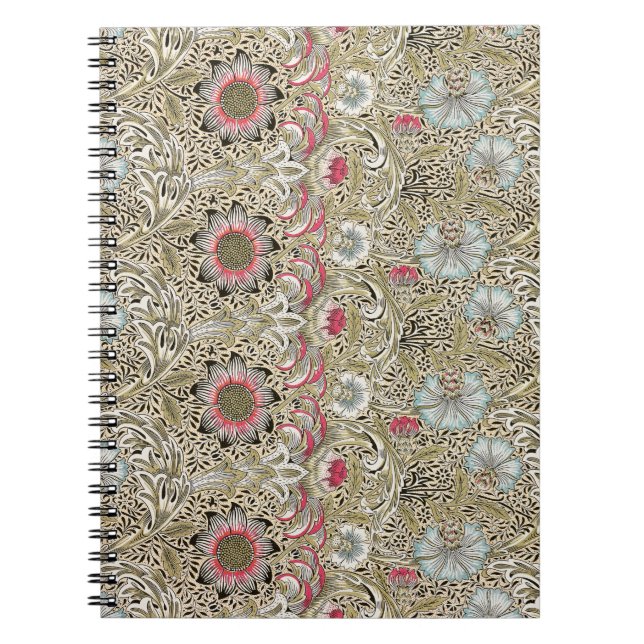 Carnet Corncockle de William Morris (1917-1925). (Devant)