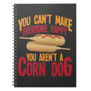 Carnet Corndog Stick Restauration rapide Lover Maize hot