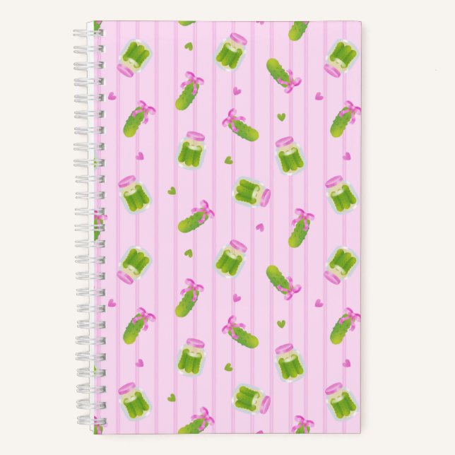 Carnet Cornichon Rose (Recto)