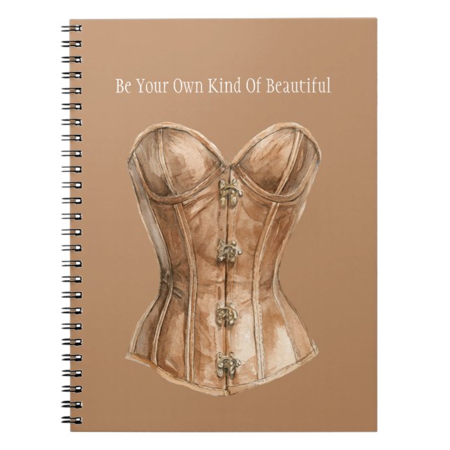 Carnet Corset Belle de Votre Propre Espèce (Devant)