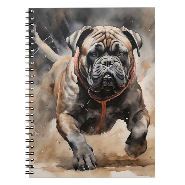 Carnet Corso De Canne Courant Dessin D'Encre (Devant)