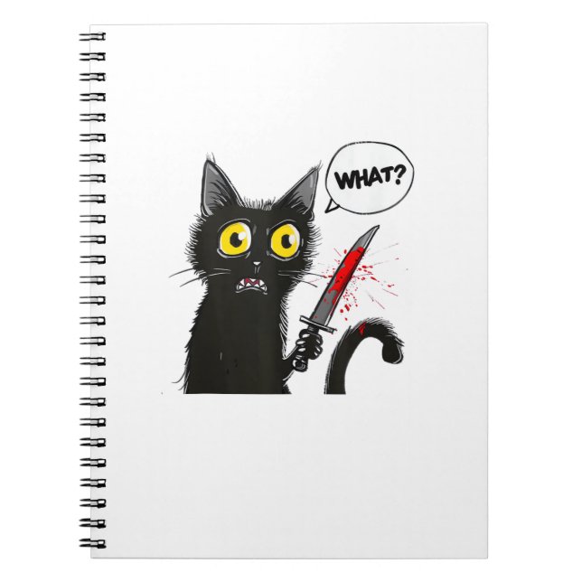 Carnet Costume d'Halloween Chat Noir Quel Amoureux des ch (Devant)
