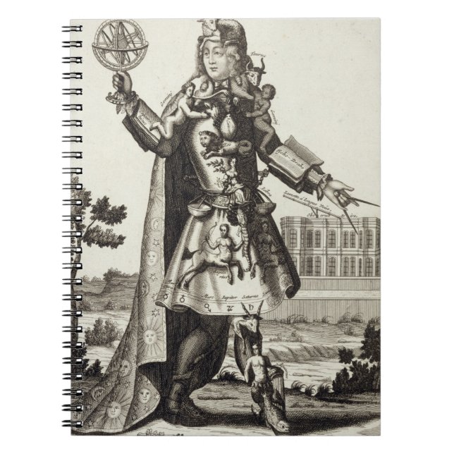 Carnet Costume pour un astrologue, pub. par Gerard Valck (Devant)