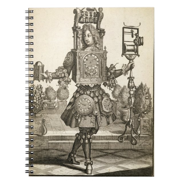 Carnet Costume pour un fabricant d'horloge, pub. par (Devant)