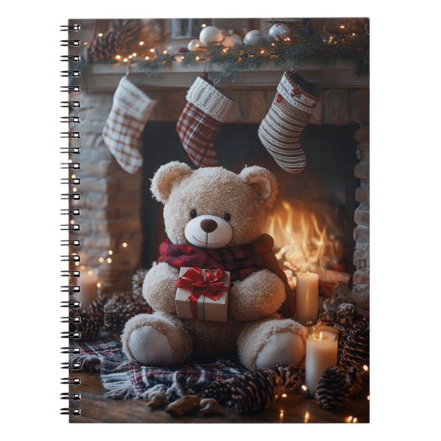 Carnet Cosy Teddy Bear Conception de vacances (Devant)