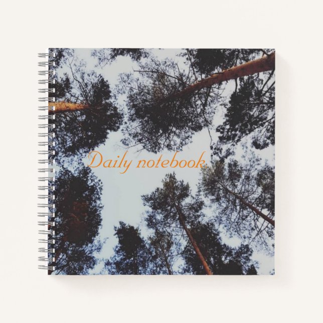 Carnet Cosy tree photo tous les jours (Devant)