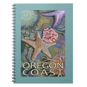 Carnet Côte de l'Oregon Tidepool