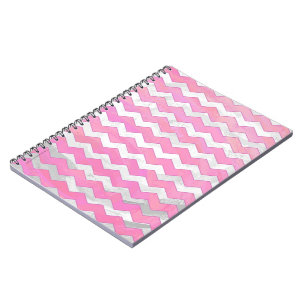 Carnet Coton Candy Chevon Motif