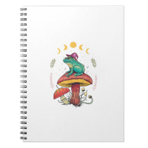Carnet Cottagecore Esthétique Goblincore Grenouille Magic