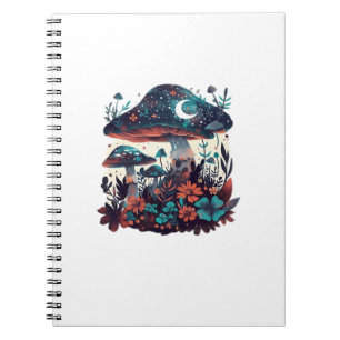 Carnet Cottagecore et Foire de champignons Goblincore est