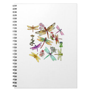 Carnet Cottagecore Floral Dragonfly Breed Collection Ento