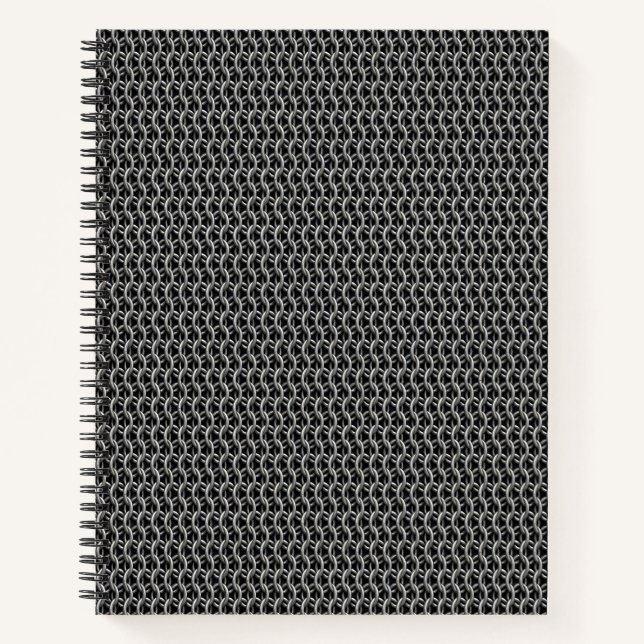 Carnet Cotte de mailles Armure Médiévale (Devant)