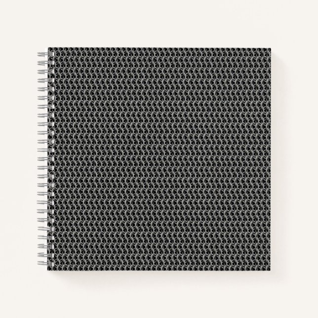 Carnet Cotte de mailles Armure Médiévale (Devant)