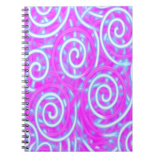 Carnet Cotton Candy Swirl Notebook – Pastel Aesthetic 