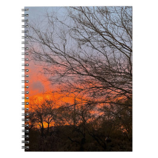 Carnet coucher de soleil