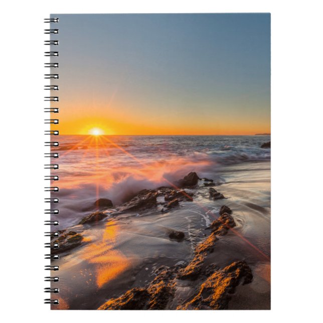 Carnet Coucher de soleil à Victoria Beach (Devant)