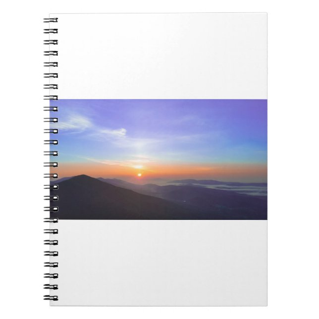 Carnet Coucher de soleil américain (1) (Devant)