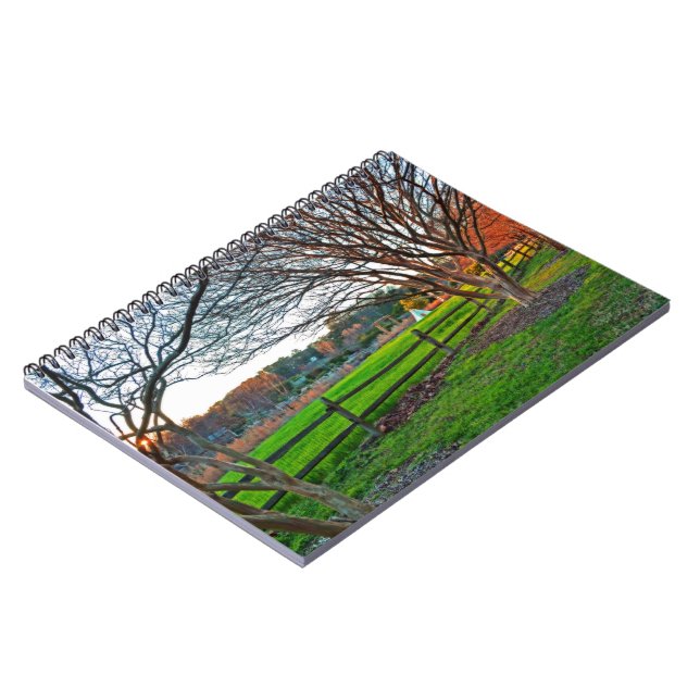 Carnet Coucher de soleil d'automne par Shirley Taylor (Côté gauche)