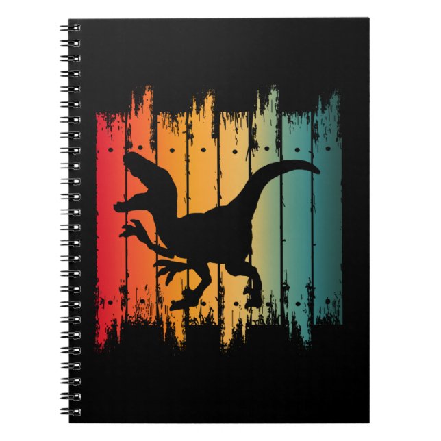 CARNET COUCHER DE SOLEIL DE DINOSAURE 2 (Devant)