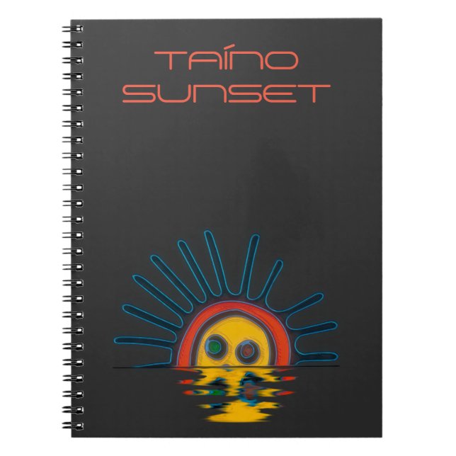 Carnet Coucher de soleil de Sol Taino (Devant)