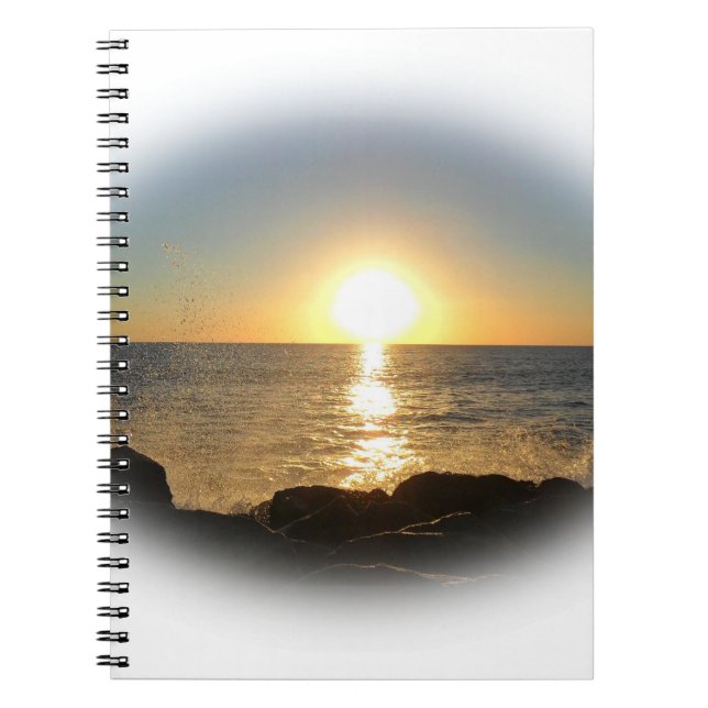 Carnet Coucher de soleil de Venice Beach (Devant)