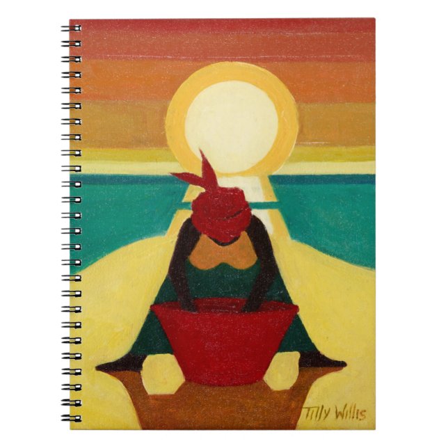 Carnet Coucher du soleil africain 2009 (Devant)