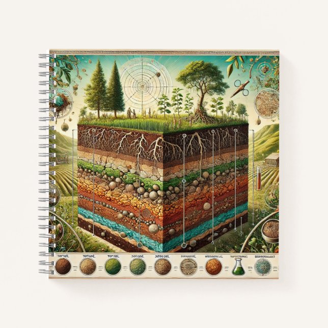 Carnet Couches de sol et composition écologique (Devant)