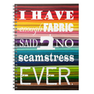Carnet Coudre Pas Suffisamment Tissu Artisanat Foncé