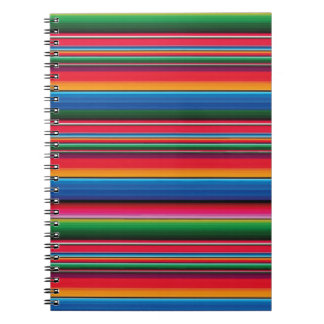 Carnet Couette traditionnelle mexicaine rouge Sarape Salt