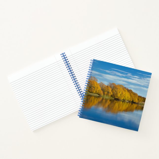 Carnet Couleur d'automne sur la rivière Clutha (Intérieur)
