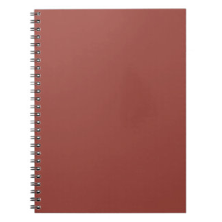 Carnet Couleur de Cognac solide Minimaliste Plain moderne
