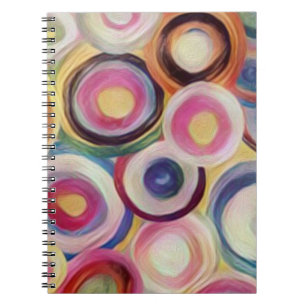 Carnet Couleur dégradée, texture rugueuse arrière - plan.