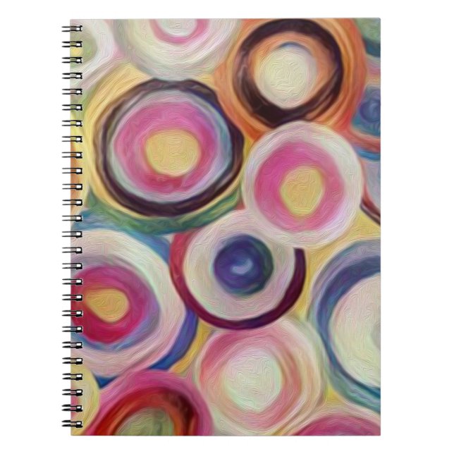 Carnet Couleur dégradée, texture rugueuse arrière - plan. (Devant)