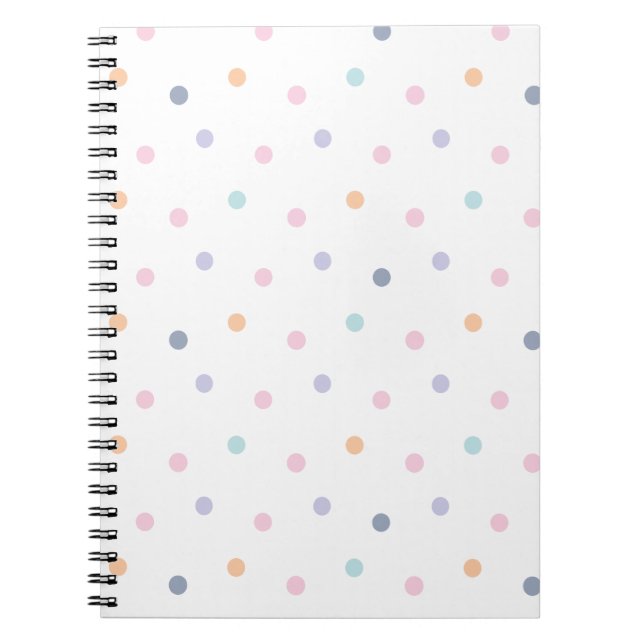 Carnet Couleur mignonne Dotson Motif sans couture (Devant)