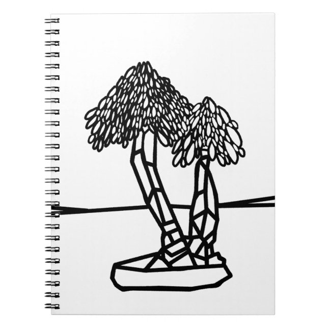 CARNET COULEUR MOI PALM BONSAI (Devant)