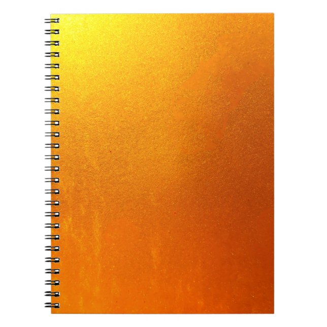 Carnet Couleur or ou feuille sur le mur texture arrière - (Devant)