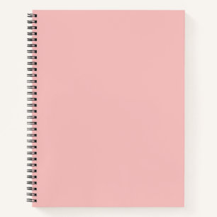 Carnet Couleur solide rose espagnol