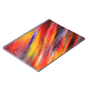 Carnet Couleurs Abstraites coucher de soleil
