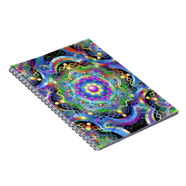Carnet Couleurs de l'univers mandala (Côté Droit)