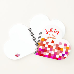 Carnet Couleurs et monogrammes