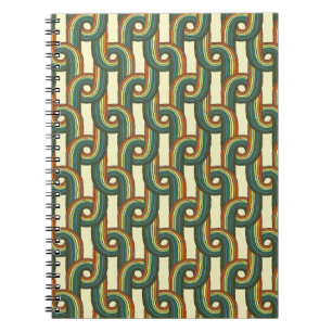 Carnet Couleurs tricotées : motif sans couture dessinée à