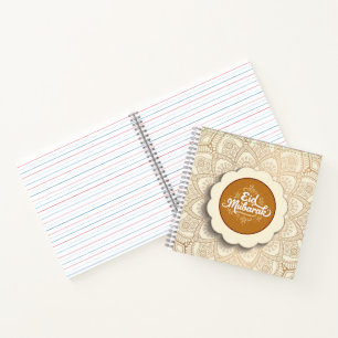 Carnet Coupé Eid Mubarak