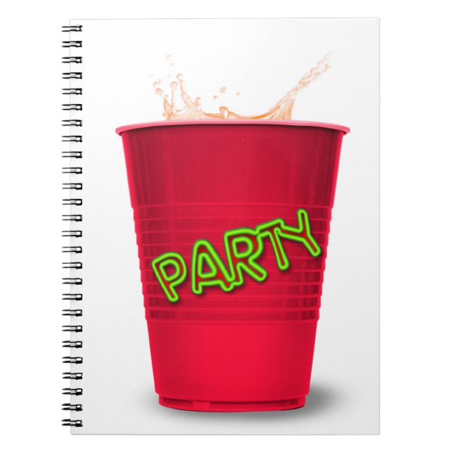 Carnet Coupe Red Party (Devant)