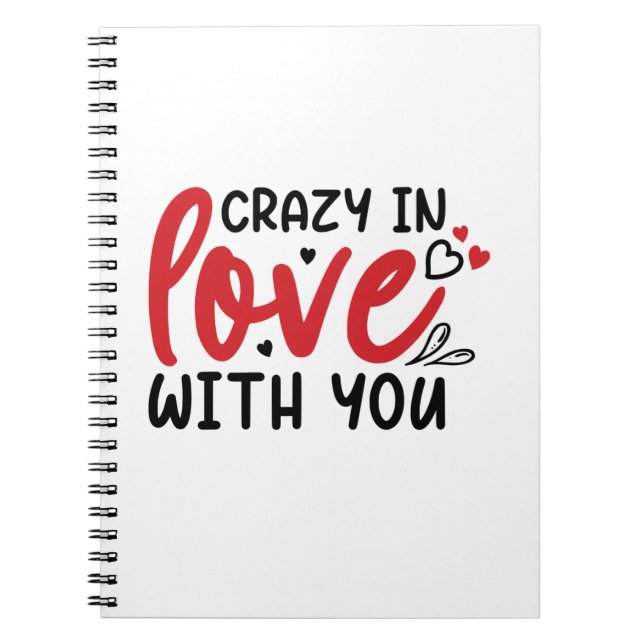 Carnet Couple Cadeau En Amour Avec Vous (Devant)