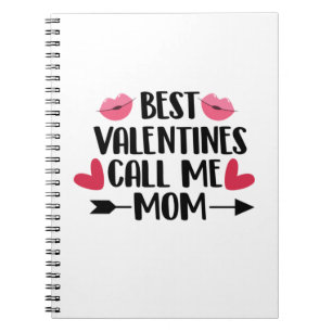 Carnet Couple Gift Best Valentines Call Me Mom